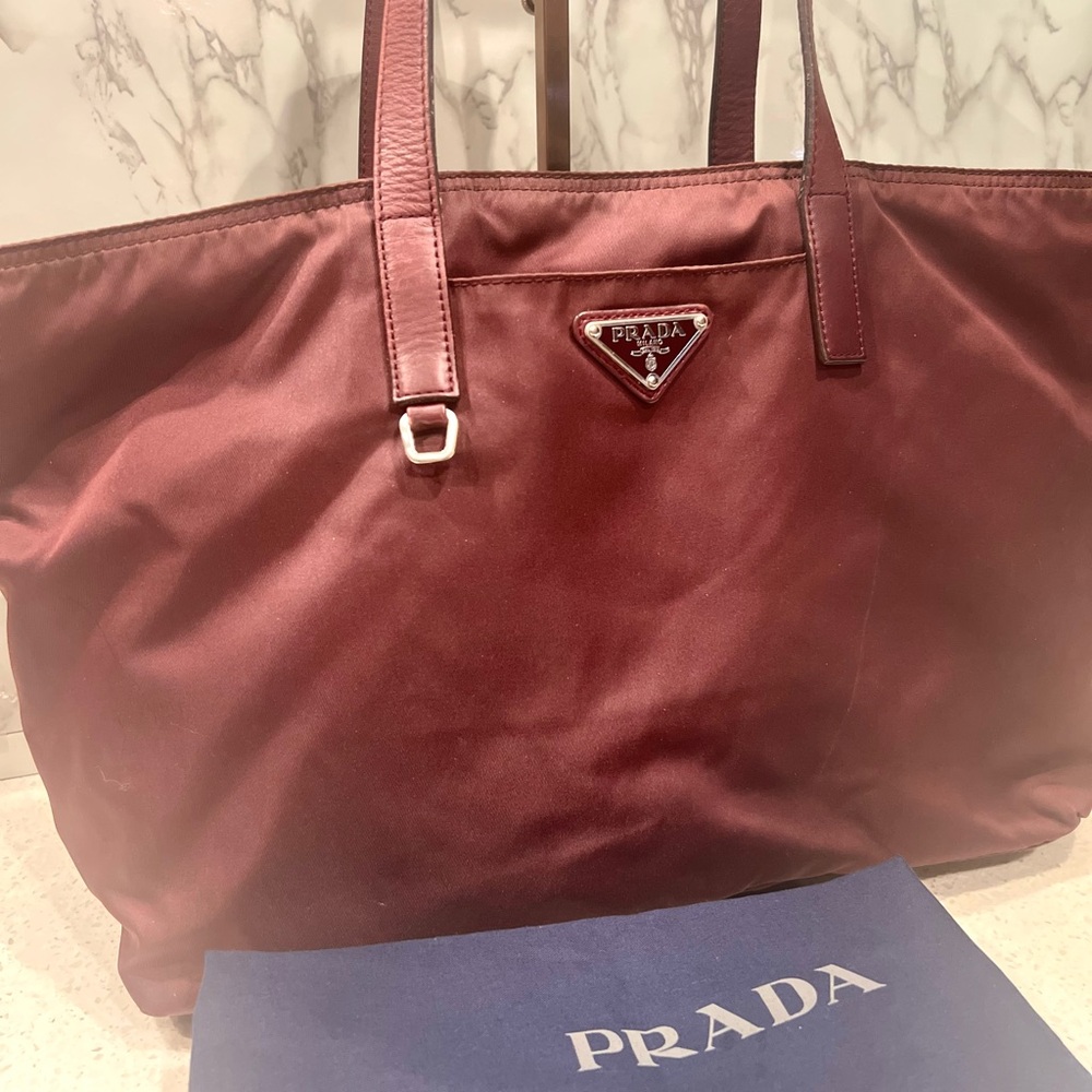 Prada Nylon Tote Bag EUC - Picture 2 of 11